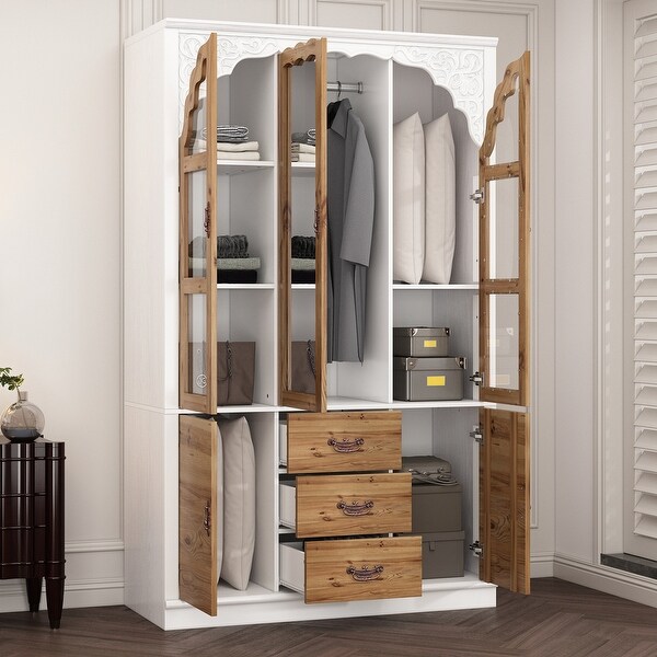 ディズニープリンセスのベビーグッズも大集合 Vintage-Inspired Grand Closet Dual Wardrobe Set with Metal パンツ