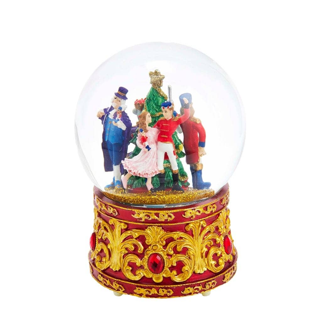 Kurt Adler 120MM Musical Lighted Nutcracker Water globe - 4.72"