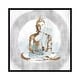 preview thumbnail 5 of 16, iCanvas "Buddhist II" by Isabelle Z Framed Ebony - 12x12