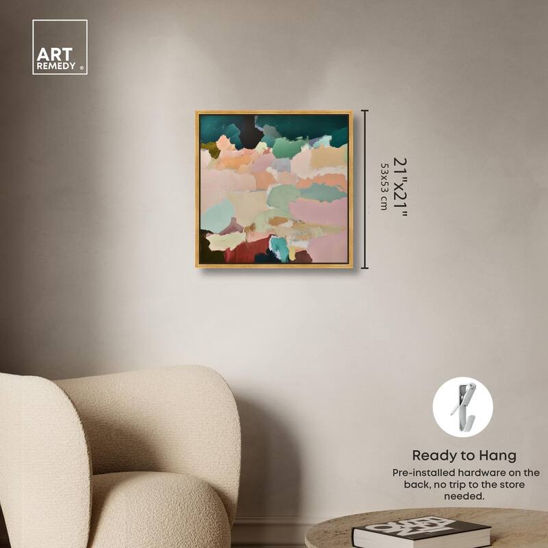 Brushed Beauty III Canvas by Art Remedy