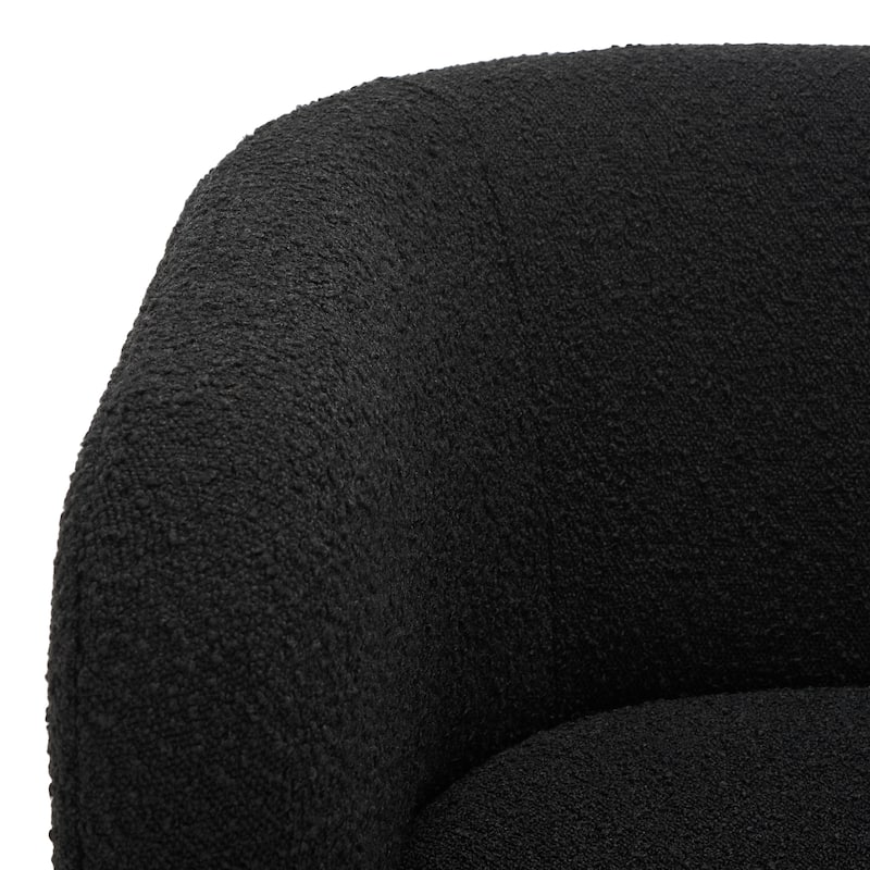 SAFAVIEH Couture Sammie 3-Leg Boucle Accent Chair - 30 in. W x 30 in. D x 29 in. H