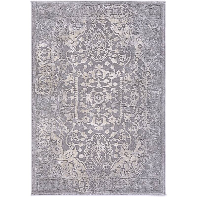 Livabliss Tate Vintage Medallion Area Rug