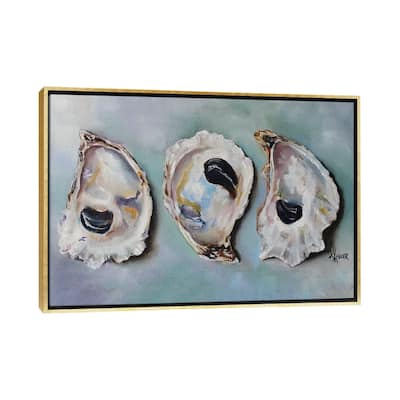 iCanvas "Bay Oyster Shells" by Kristine Kainer Framed Canvas Print