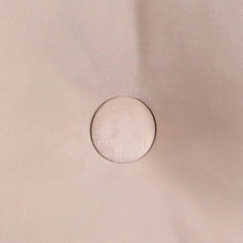 20" x 14" Solid Tufted Indoor Lumbar Throw Pillow with Button