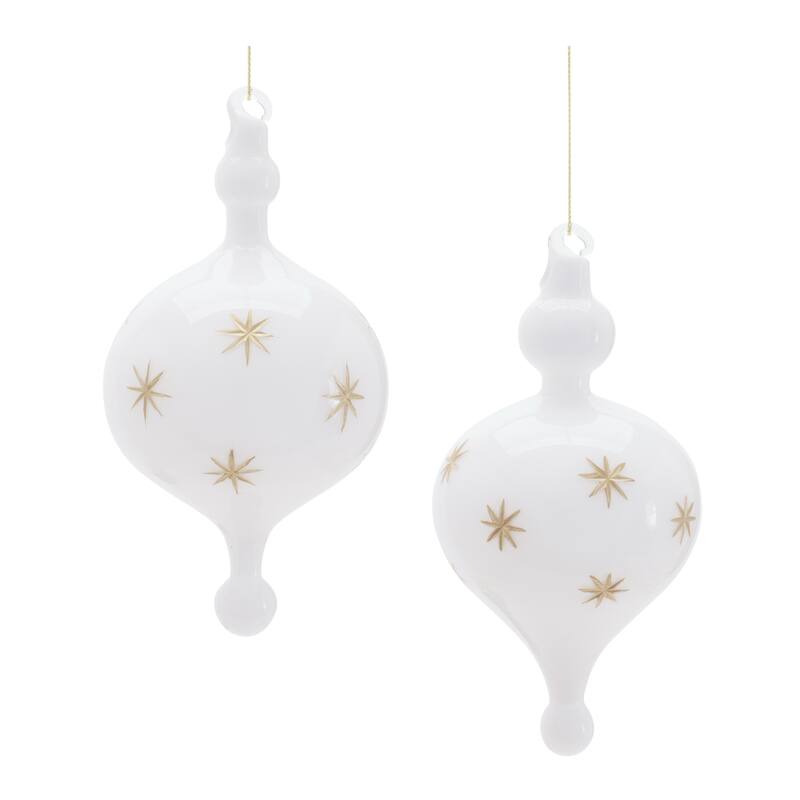 Glass Ornament Set of 6