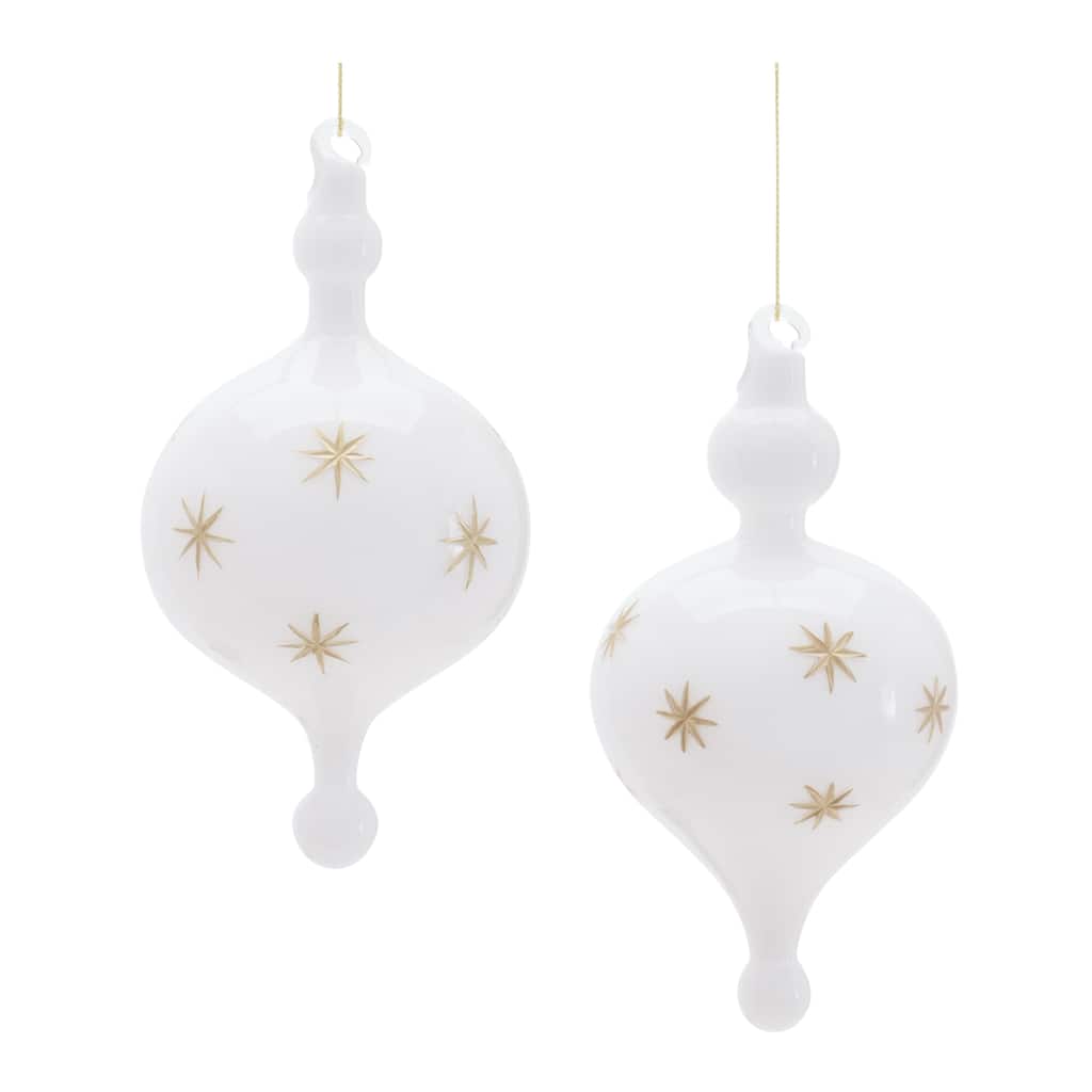 Glass Ornament Set of 6