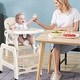 preview thumbnail 16 of 19, 5 in 1 Baby High Chair, Convertible Toddler Table Chair Set, Rocking Chair, Multi-Function Seat w/ Wheels, Adjustable Seat Back
