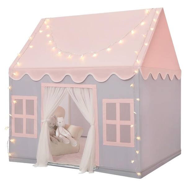 slide 2 of 6, Kids Play Tent Indoor Toddlers Play Tent Large Toddler Tent for Kids