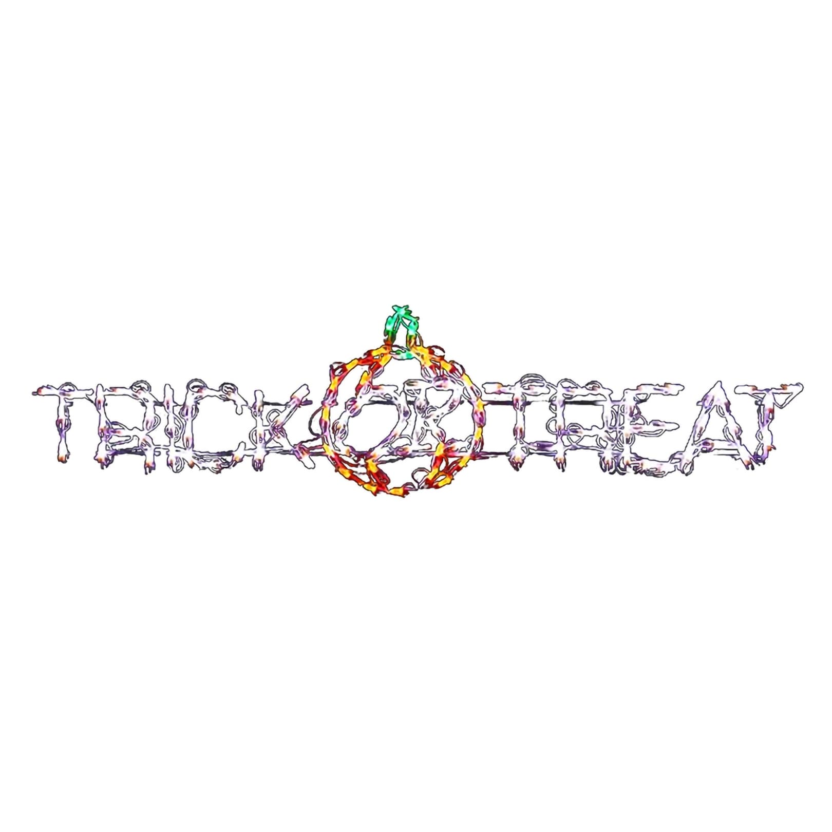 Halloween LED Trick or Treat Sign 52"