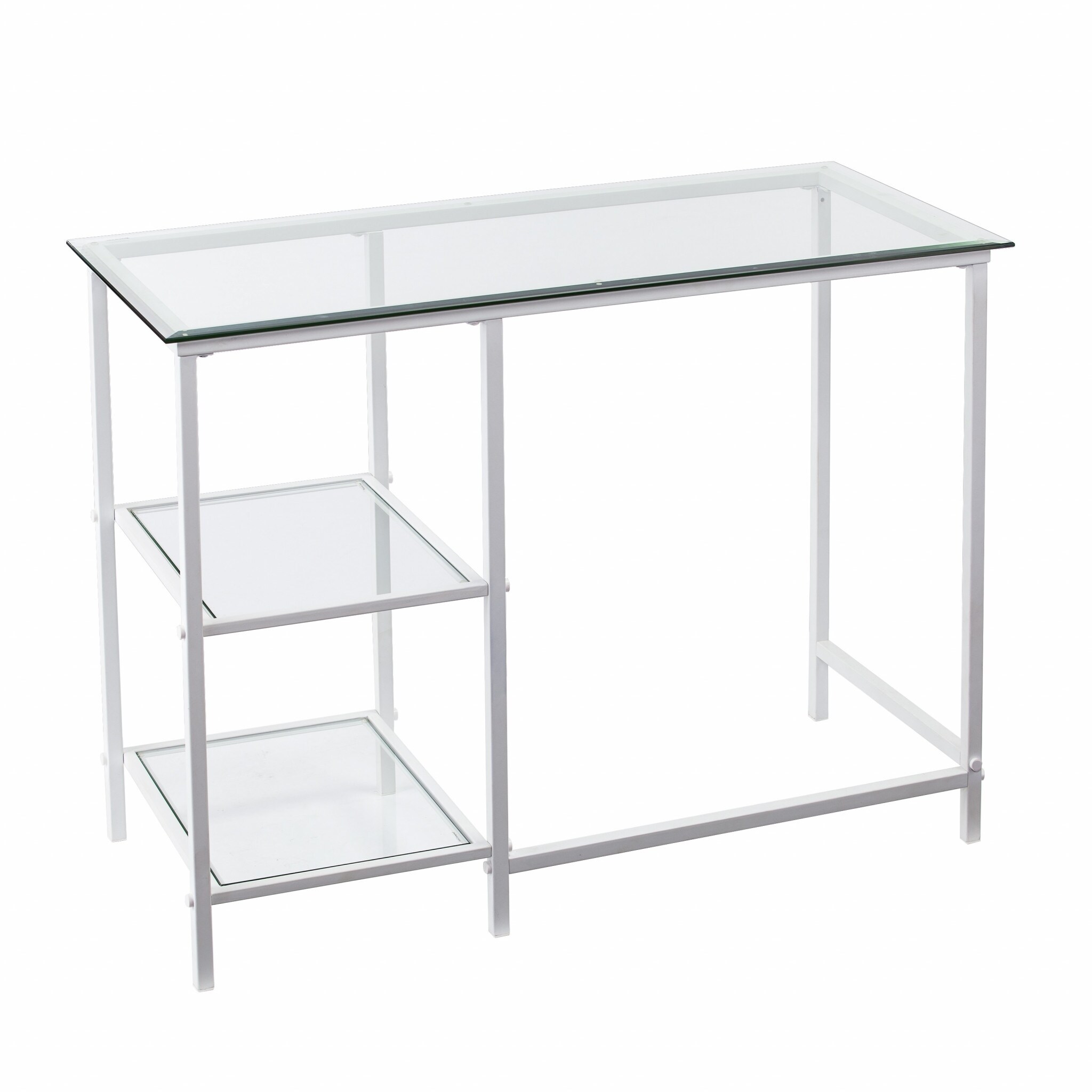Glass student desk discount