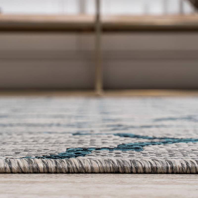 JONATHAN Y Isla Ogee Trellis Indoor/Outdoor Area Rug