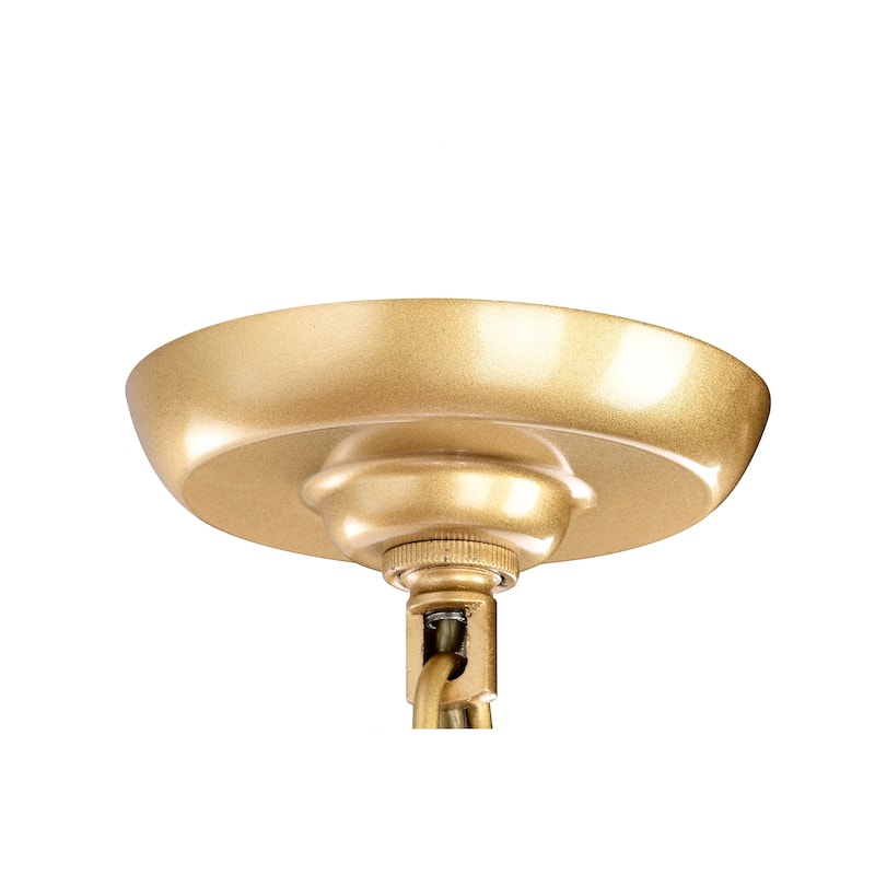 Remington Glam Tiered Crystal Chandelier - 10-Light 32in/4-Light 20in, Champagne Gold with Adjustable Chain, E12 Dimmable