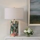 preview thumbnail 2 of 5, Uttermost Verdant Multi-Colored Table Lamp - 27.75" H X 18" W X 18" D