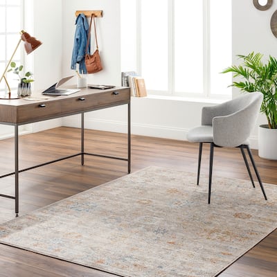 Livabliss Pertek Vintage Classic Floral Area Rug