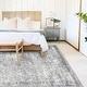 preview thumbnail 38 of 65, Washable Vintage Floral Area Rug Non-Slip Thin Rug for Living Room, Bedroom, Kitchen and Bath Machine Washable Indoor Pet Rugs