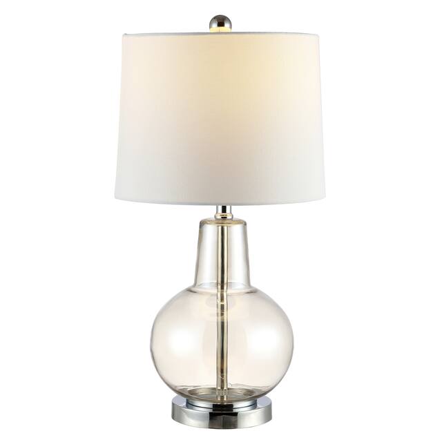 SAFAVIEH Lighting Atlas 24-inch Glass LED Table Lamp. - 12" W x 12" L x 24" H
