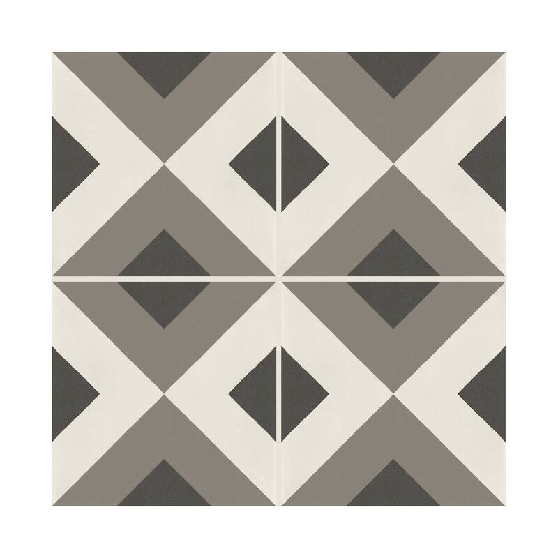TileHQ 8 x 8 Glazed Porcelain Deco Tile (24 PC Per Carton) (10.32 SQFT Per Carton)