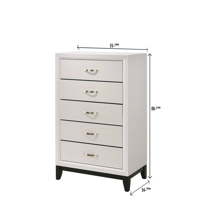 Aglae Chalk Panel Bed