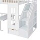 preview thumbnail 38 of 58, Twin over Twin Bunk Bed with Changeable Table