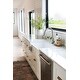 preview thumbnail 1 of 8, Sinkology Austen Crisp White Fireclay 36" Single Bowl Farmhouse Apron Kitchen Sink and Care Kit