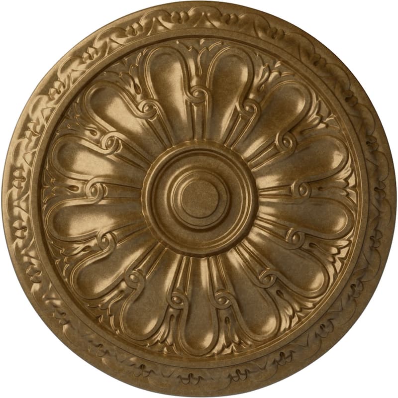 15 3/4"OD x 5/8"P Kirke Ceiling Medallion