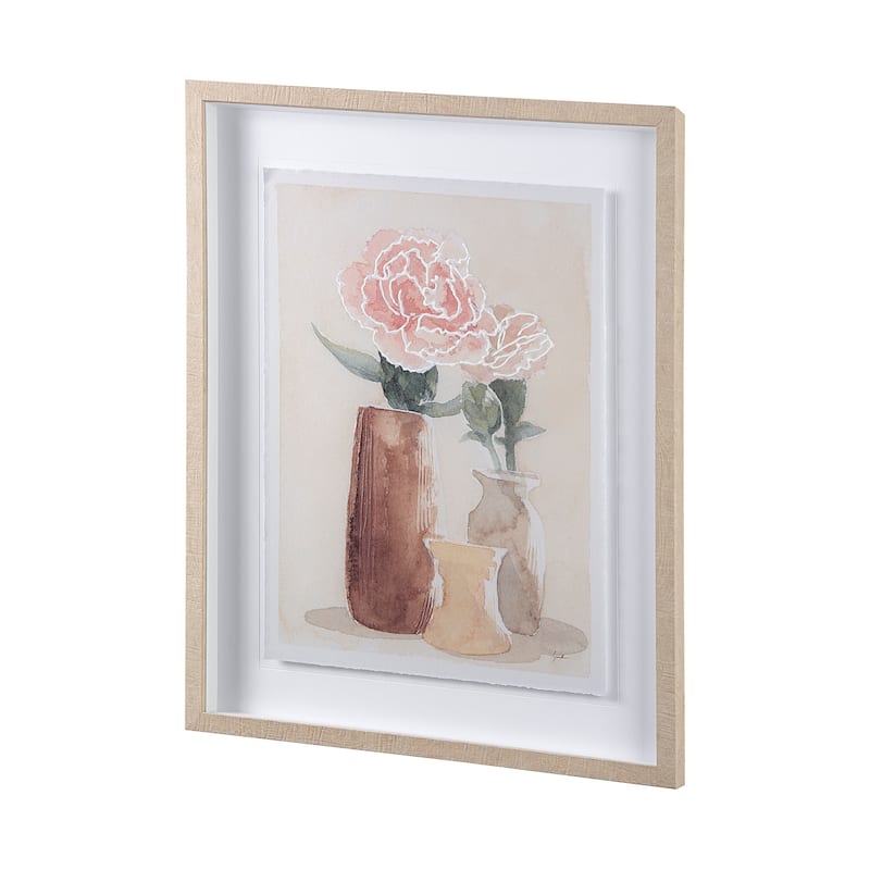 Boho Flowers I Framed Art Print