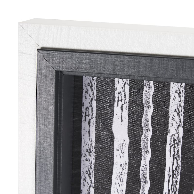 Woven Lines II Framed Art Print