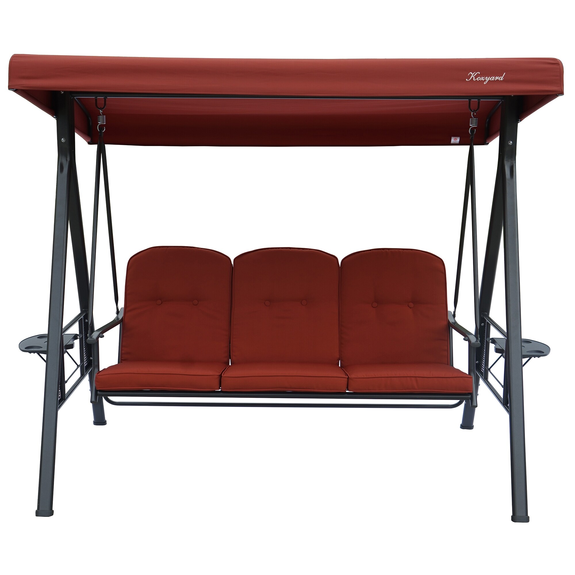 Kozyard brenda 3 person outdoor patio swing outlet