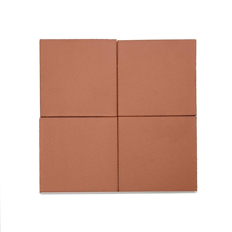 The Tile Life Terran 6x6 Red Ceramic Floor & Wall Tile