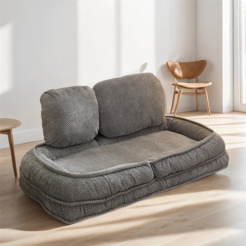 5 Adjustable Position Folding Lazy Sofa Couch, for Sitting, Sleeping