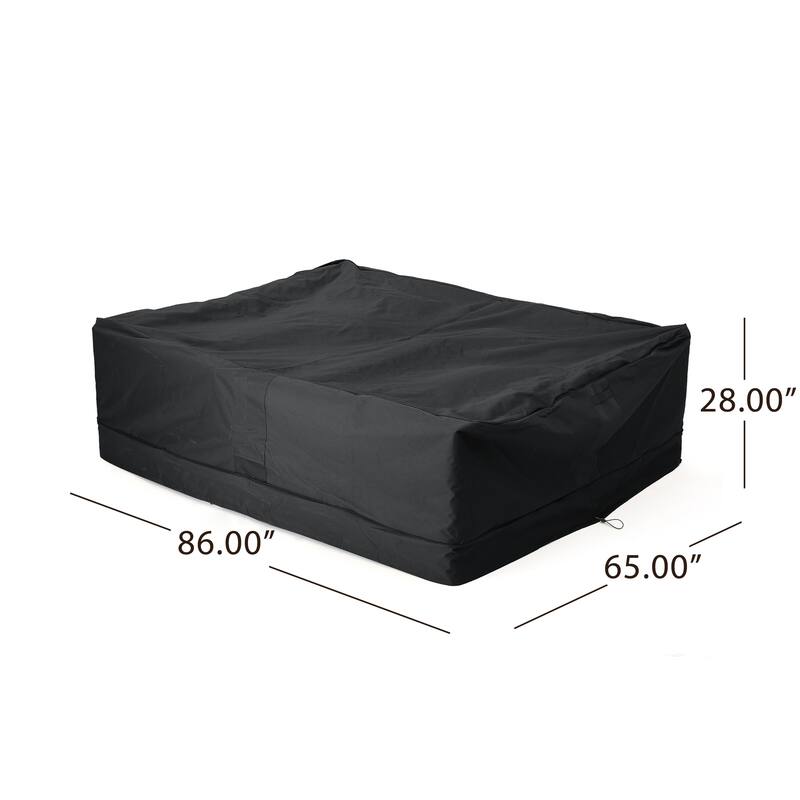 Shield Outdoor Waterproof Fabric Chat Set Cover by Christopher Knight Home