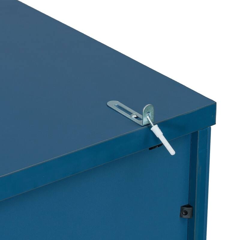 Farmhouse 74.8"Tall Freestanding Kitchen Pantry with Door Shelves,Adjustable Shelves, Pull-out Trays and Drawers