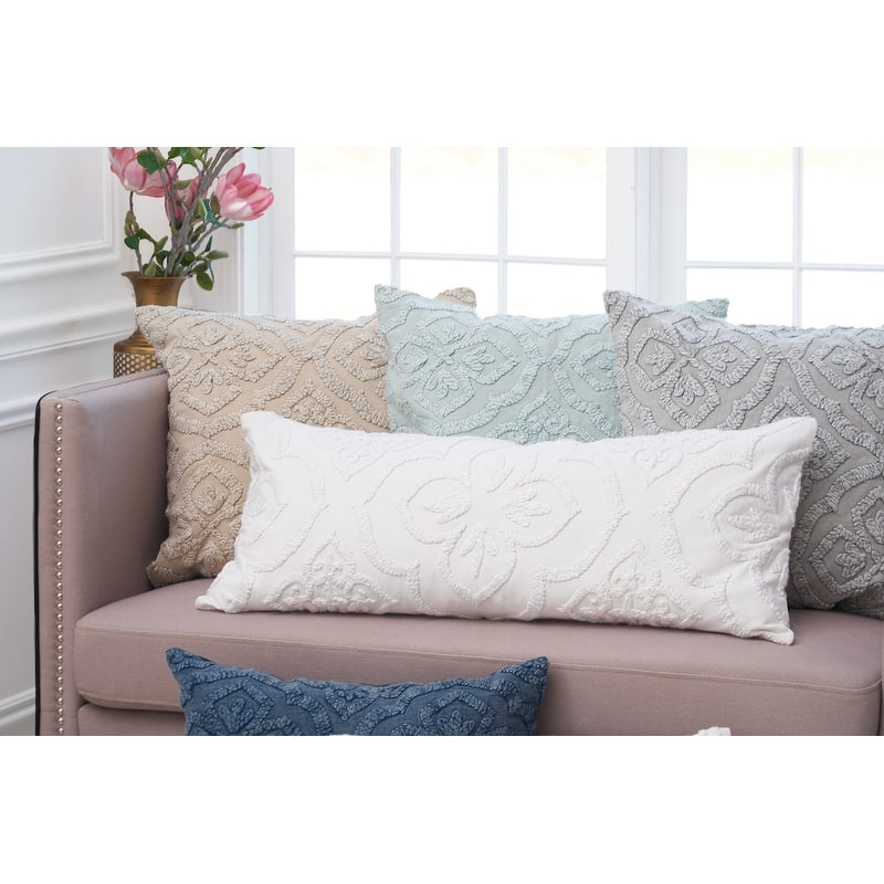 Ninny Floral Tufted Throw Pillow Collection