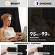 preview thumbnail 58 of 82, Deconovo 2-Pack Thermal Room Darkening Rod Pocket Curtains