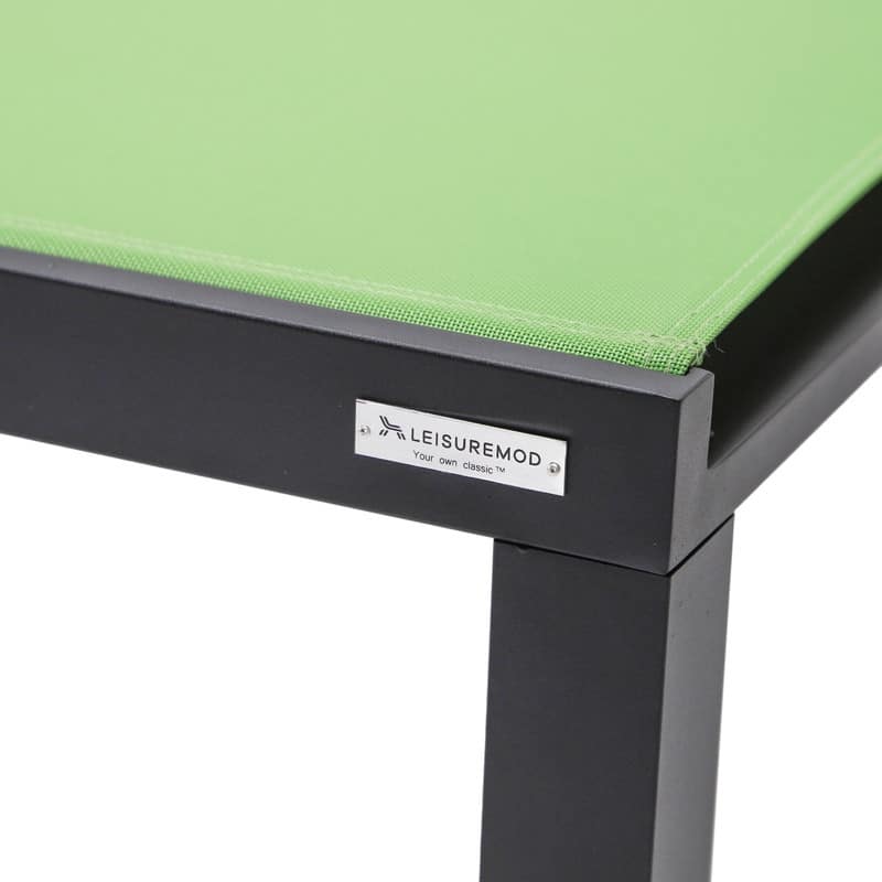 Marlin (Set of 2) Modern All-Weather Patio Chaise Lounge Chair with Powder-Coated Aluminum and 4-Position Adjustable Recliner