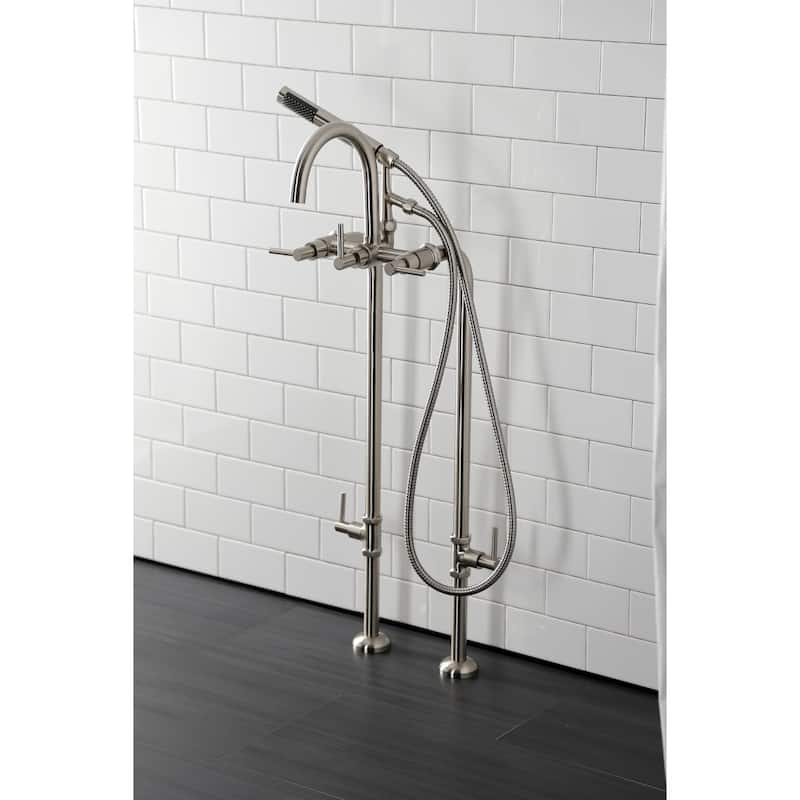 Concord Freestanding Tub Faucet with Supply Line