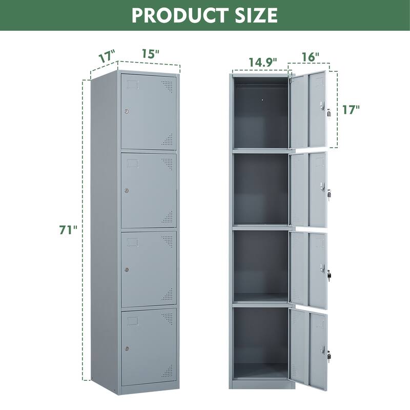 Metal Locker 4 Door