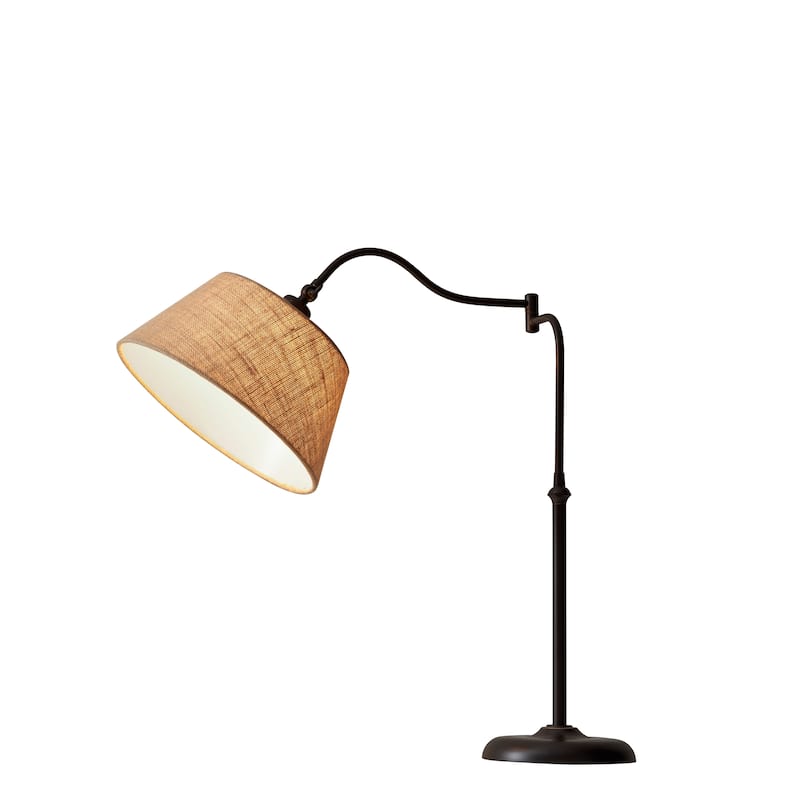 Adesso Antique Bronze Rodeo Table Lamp