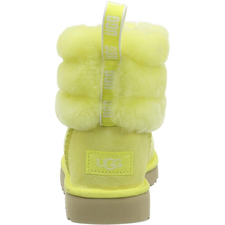 women's w fluff mini quilted fashion boot