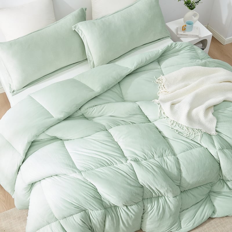 Fatter than Fat® - Coma Inducer® Oversized Comforter Set - Ice Flow - King - 3 Piece