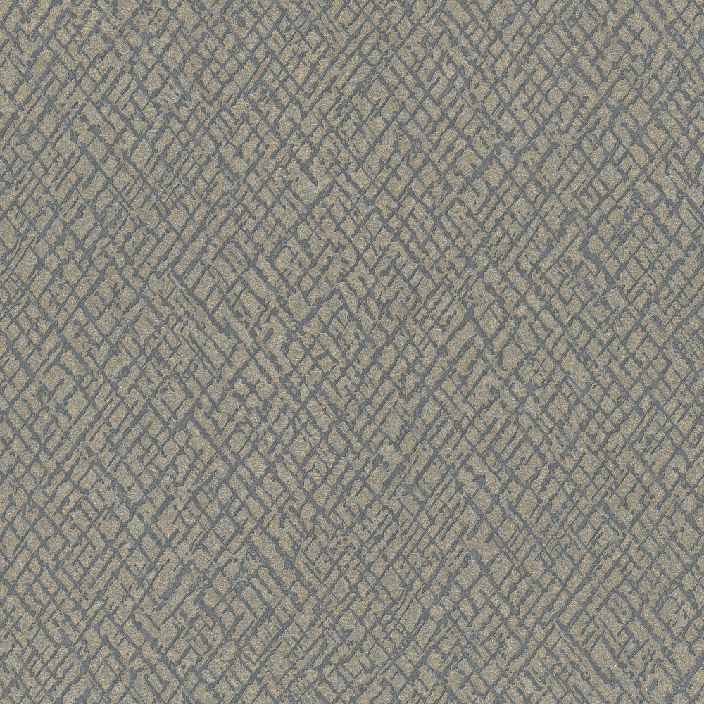 Galerie Wallcoverings Air Collection Crosshatch Effect Textured Metallic Wallpaper Roll