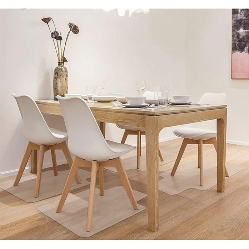Shop Moda Plus Home Office Pvc Chair Mat Lip Shape Leather Pattern