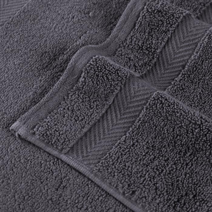 Superior Zero Twist Cotton Solid Soft Absorbent Hand Towel Set of 6