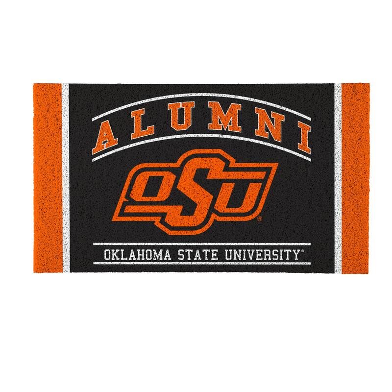 28 in. x 16 in. Oklahoma State University Alumni Full Color PVC Door Mat