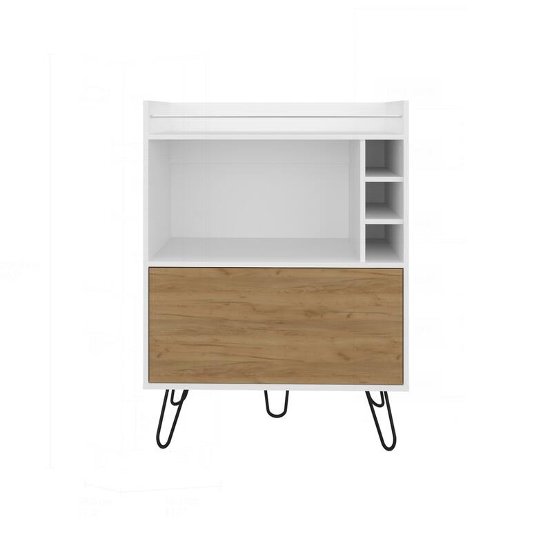 42 inch Versatile One-Door Bar Cabinet