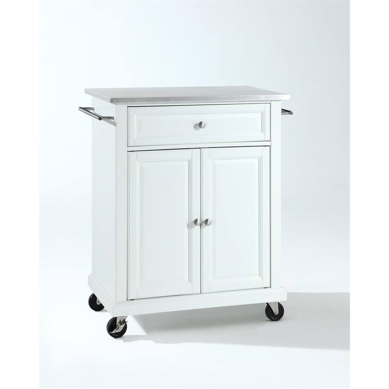 Kitchen Island Cart with Granite Top & Casters - Mobile Kitchen Storage Island - Modern Kitchen Island