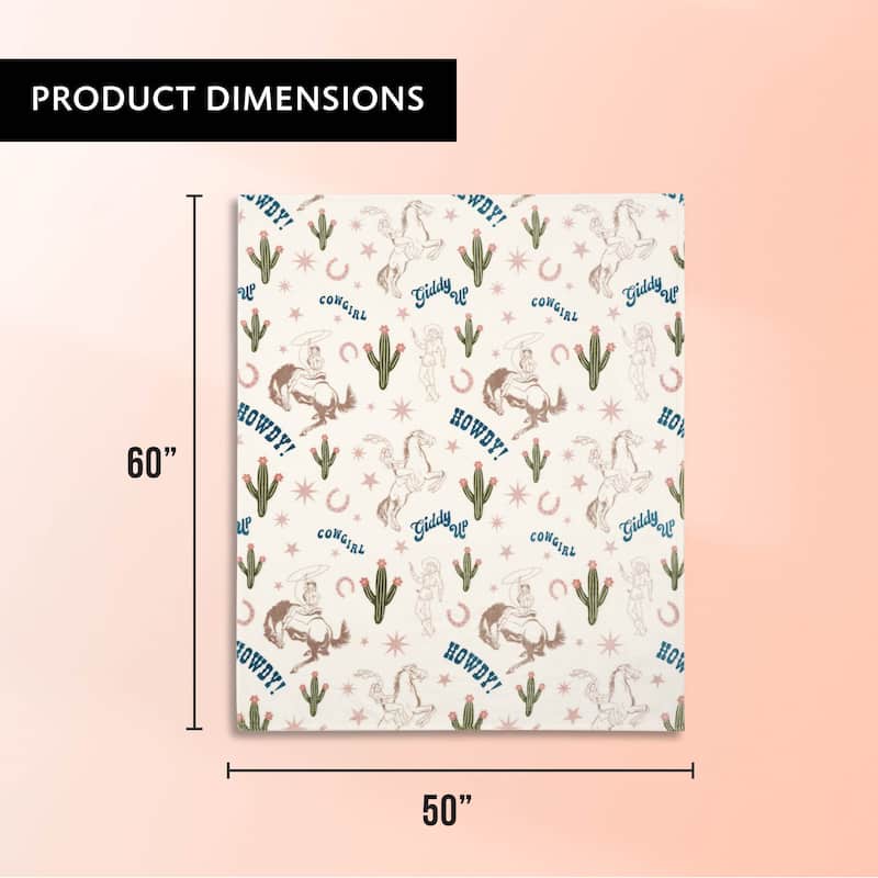 Jessica Simpson 50" x 60" Plush Throw Blankets