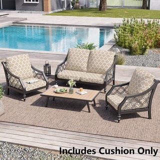 Pillow Perfect Alauda Grasshopper Lot De 2 Coussins De Siège D'angle