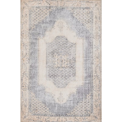 Momeni Afshar Polyester Medallion Area Rug