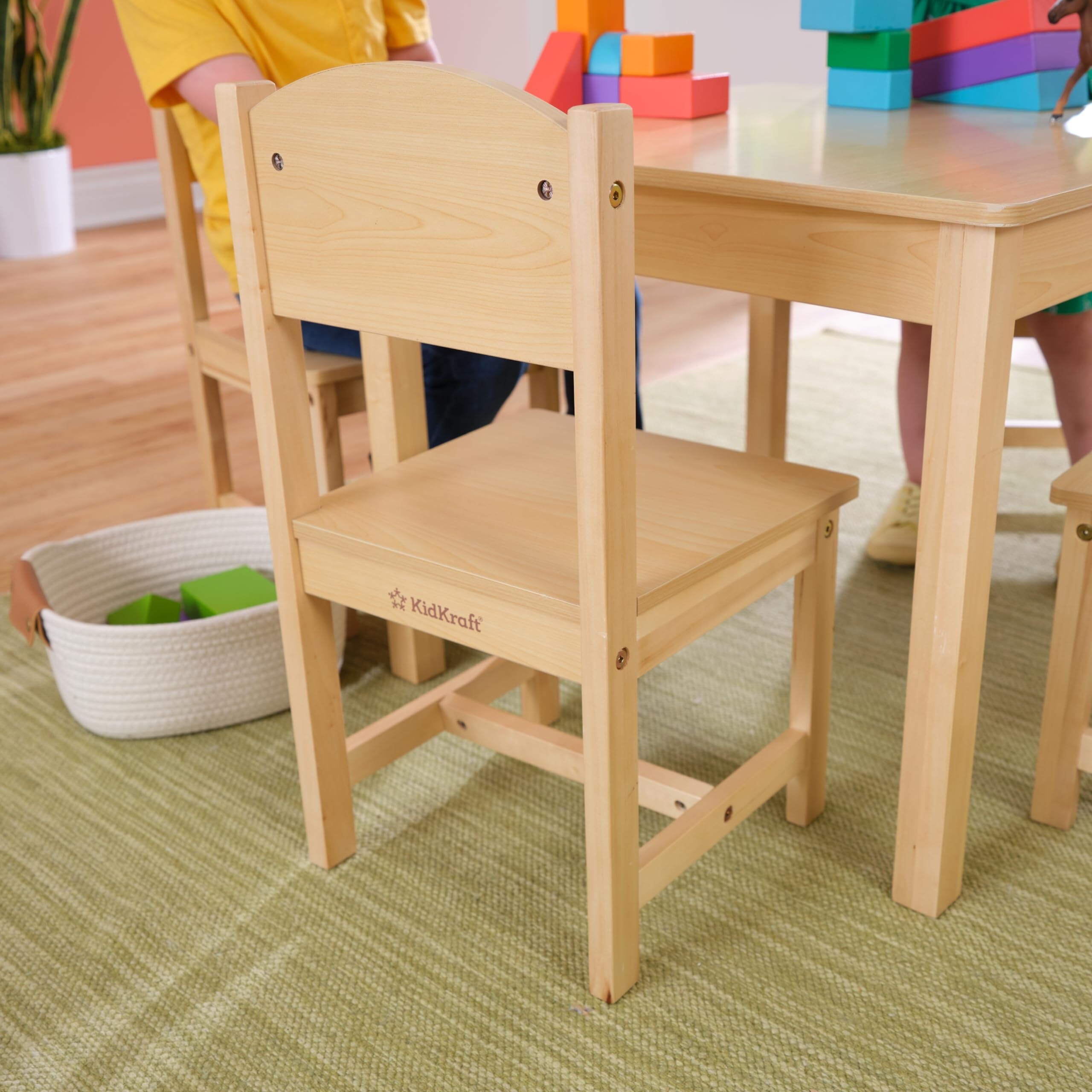 Kidkraft farmhouse table sales and chair set